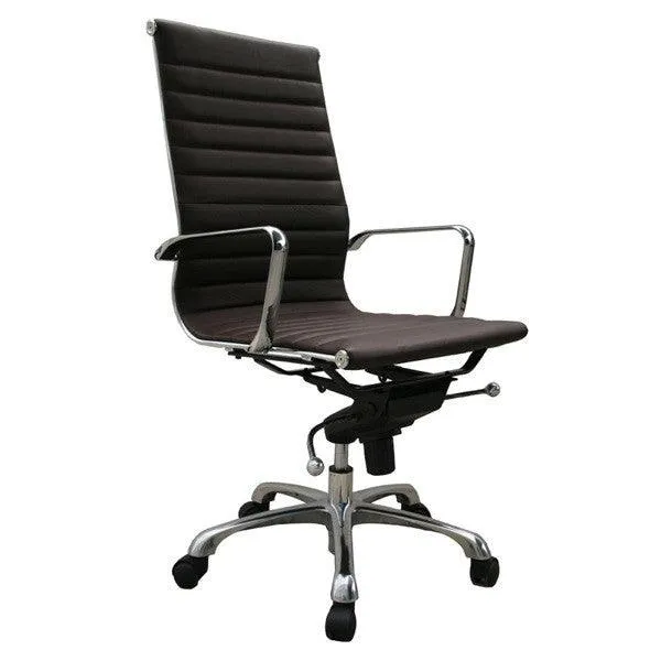 Carly White High Back Office Chair