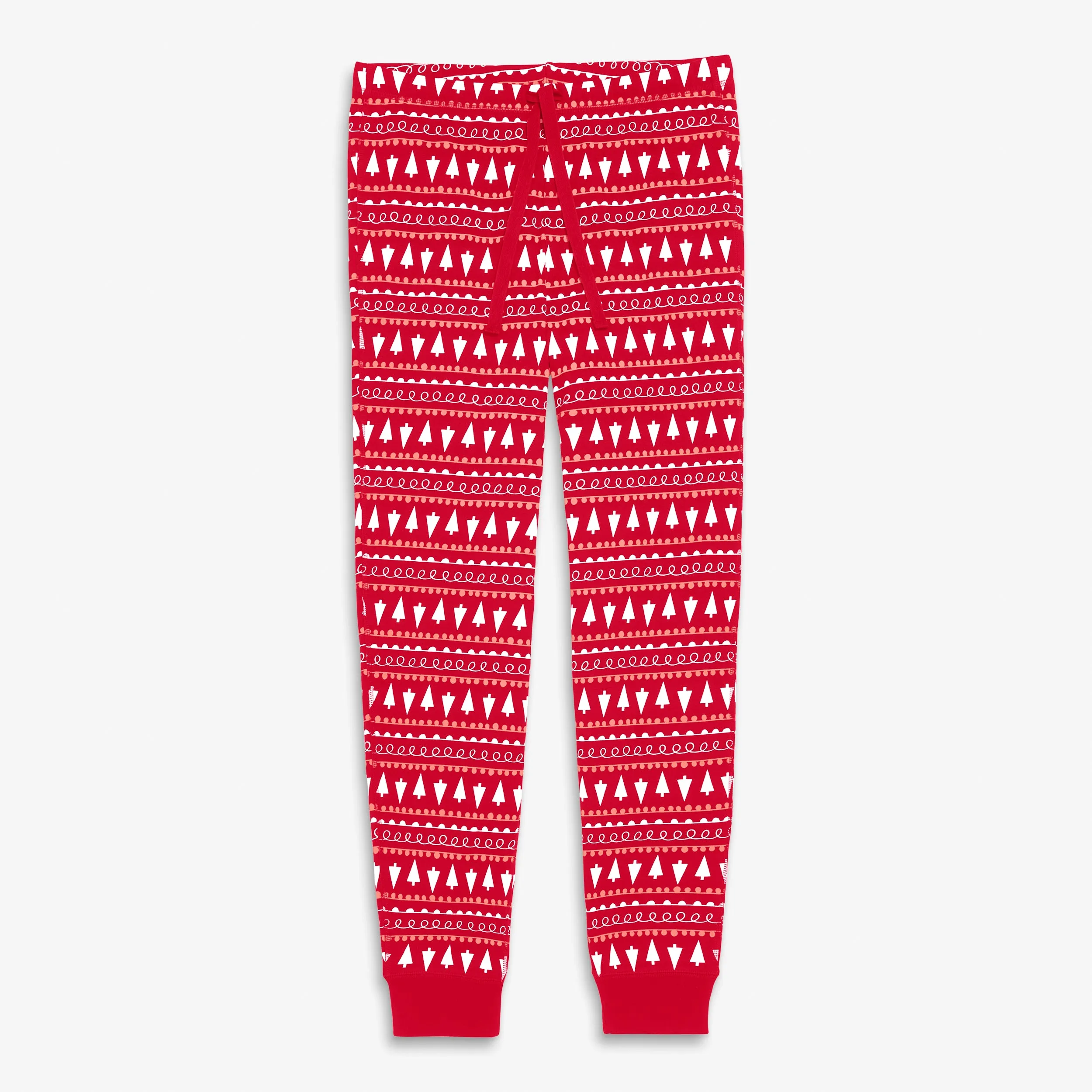 Clearance fit 2 grown-ups organic pj pant in tinsel trees