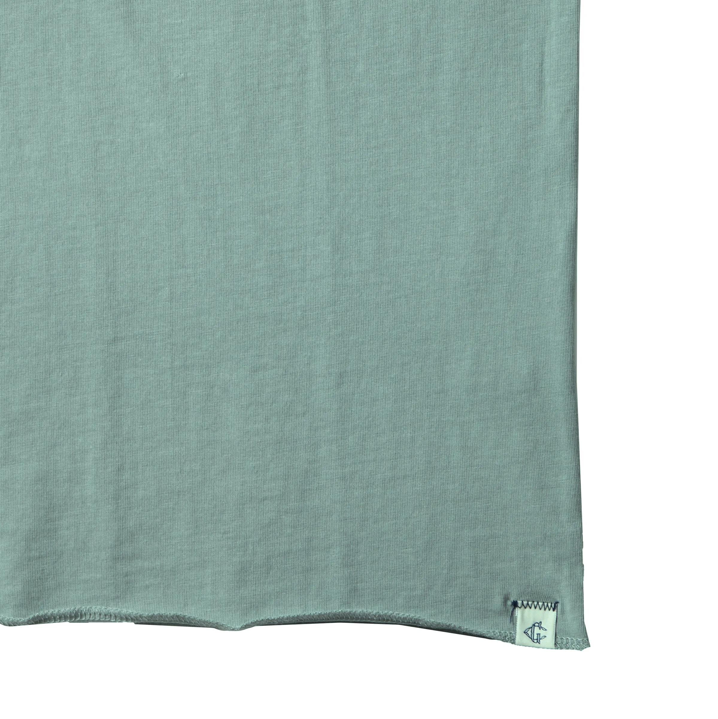 Cooper Short Sleeve Henley - Seafoam