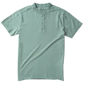 Cooper Short Sleeve Henley - Seafoam