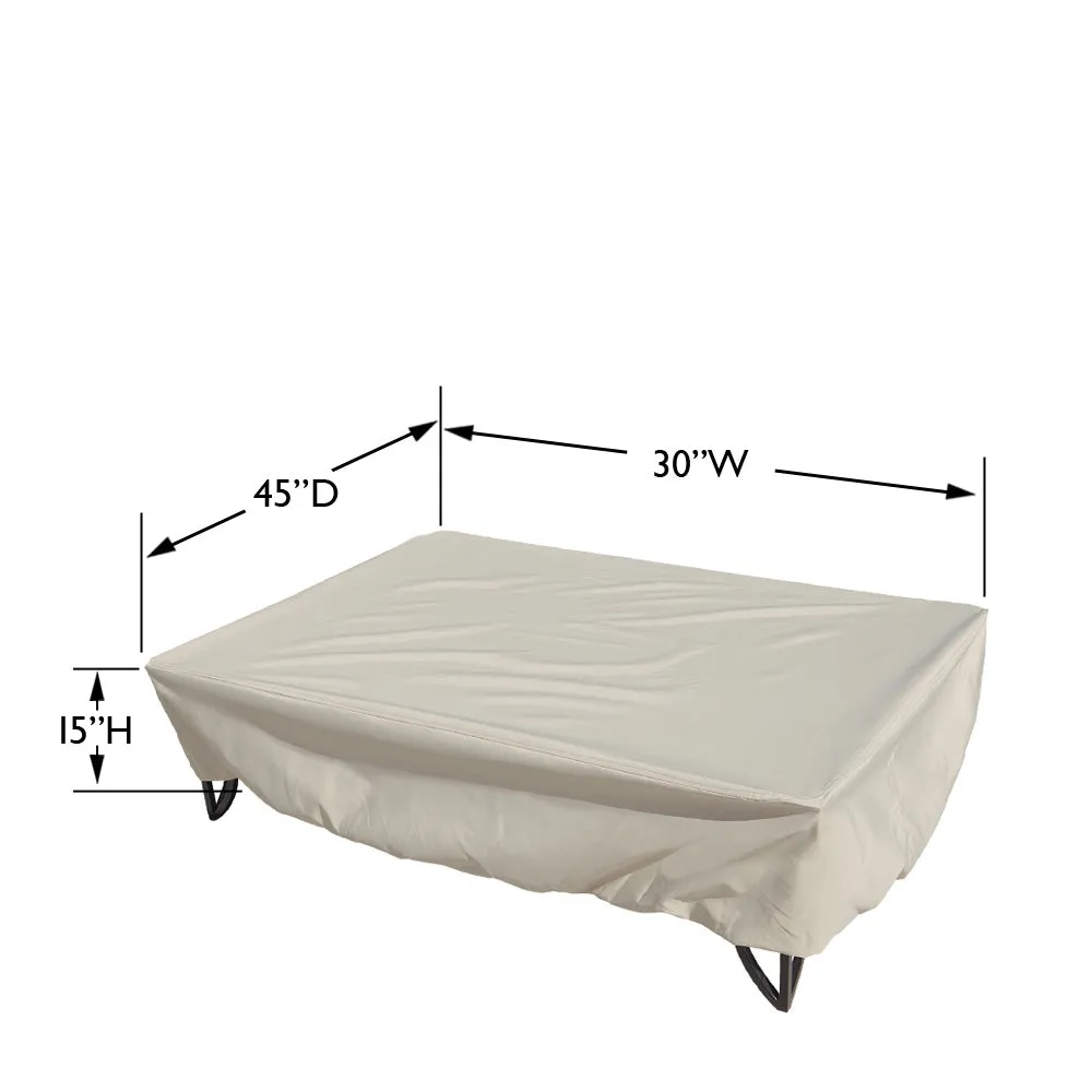 CP923 - Medium Rectangle Fire Pit / Table / Ottoman Cover