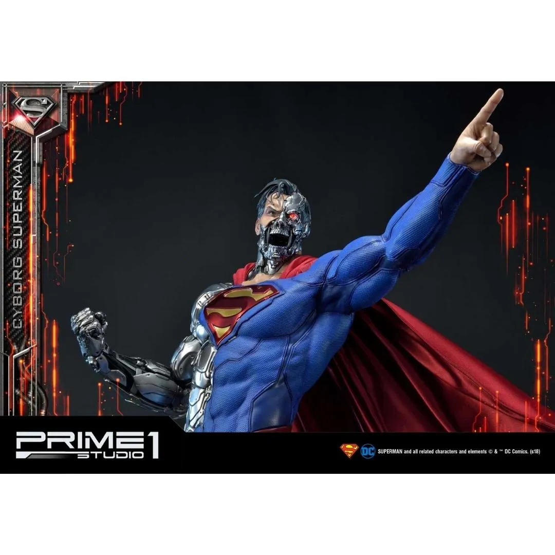 Cyborg Superman Museum Masterline Deluxe Statue by Prime 1 Studio