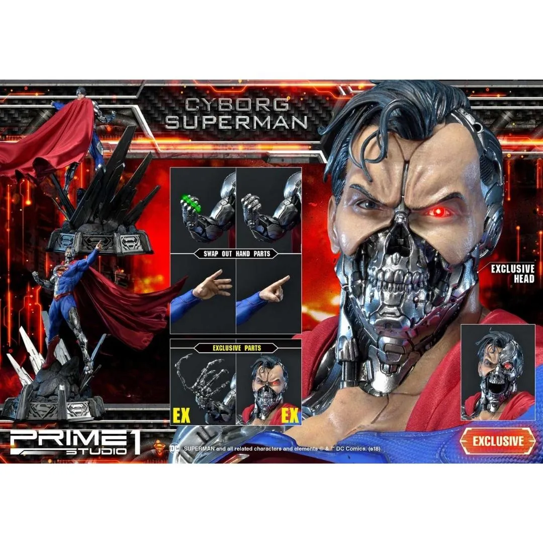 Cyborg Superman Museum Masterline Deluxe Statue by Prime 1 Studio