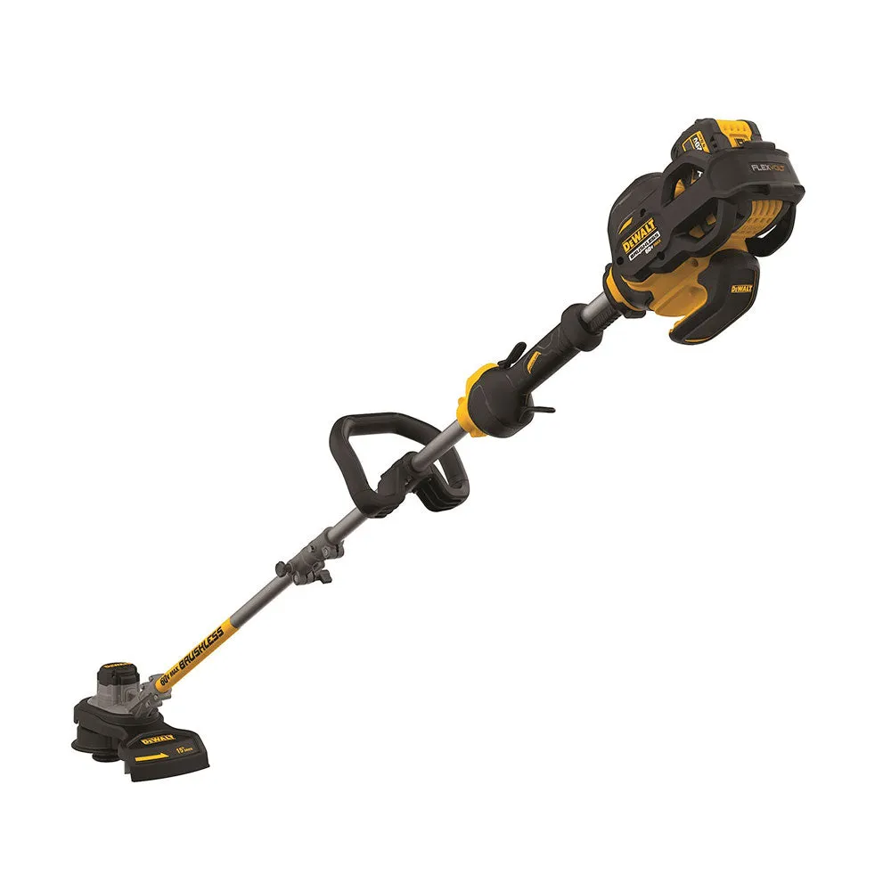 DeWALT DCST970X1S 60V MAX FLEXVOLT 15 Inch Cordless Lithium-Ion String Trimmer