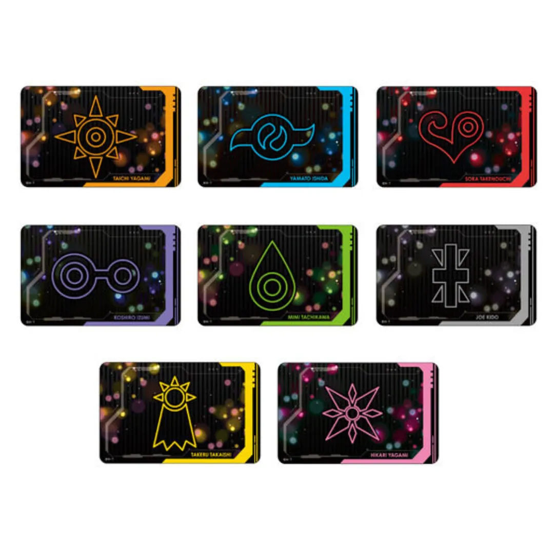 Digimon - Digimon Adventure PIICA   Clear Pass Case Emblem Series (8 types) [PRE-ORDER] (RELEASES DEC24)