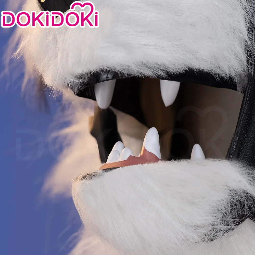 Dokidoki Game Zenless Zone Zero Cosplay Von Lycaon Headwear / Tail Frusuit Long