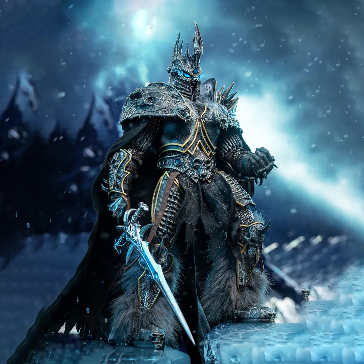 HiPlay 108Toys Collectible Action Figure Full Set: Frozen Demon King, 1:6 Scale Miniature