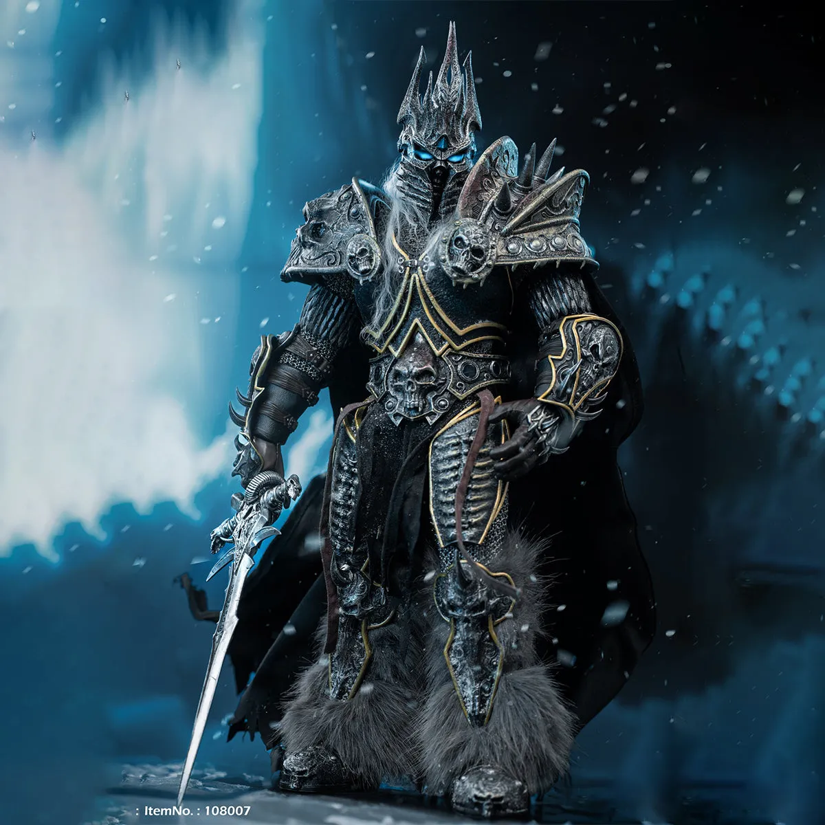 HiPlay 108Toys Collectible Action Figure Full Set: Frozen Demon King, 1:6 Scale Miniature