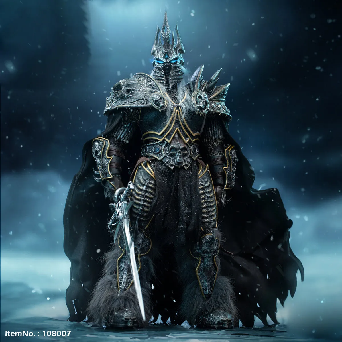 HiPlay 108Toys Collectible Action Figure Full Set: Frozen Demon King, 1:6 Scale Miniature