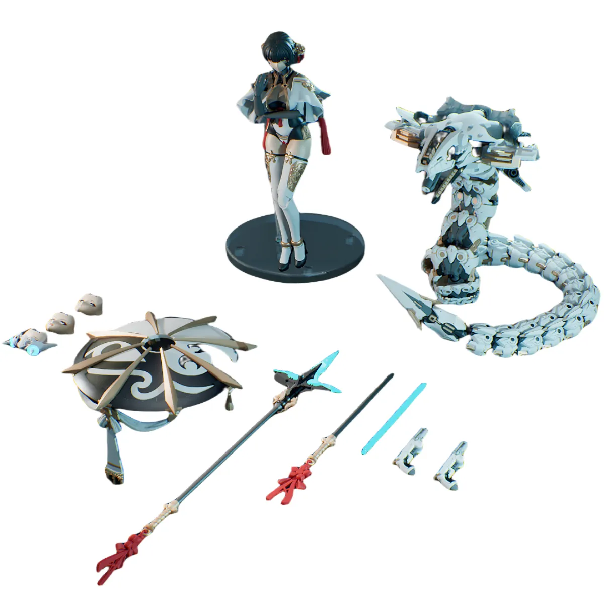 HiPlay CANG TOYS Twelve's War Seven Days Faction Samael Assembly Model Kits