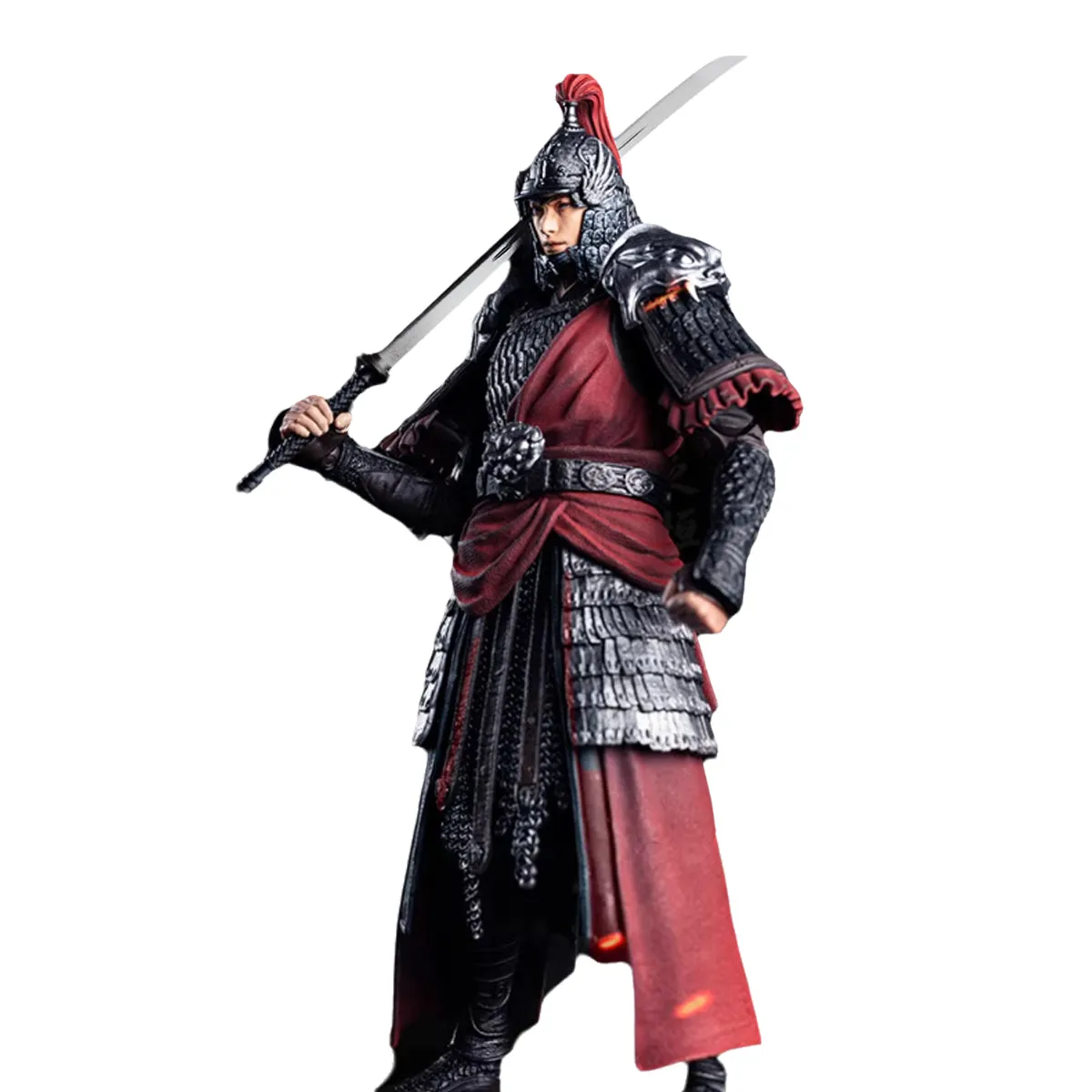 HiPlay dodowo Collectible Figure Full Set:Chinese Swordsman,Different Color,1:12 Scale Miniature Action Figurine