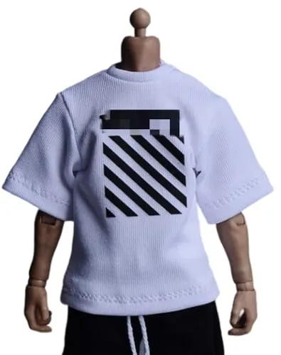 HiPlay Figure Doll Clothes: T-Shirt for 6-inch Collectible