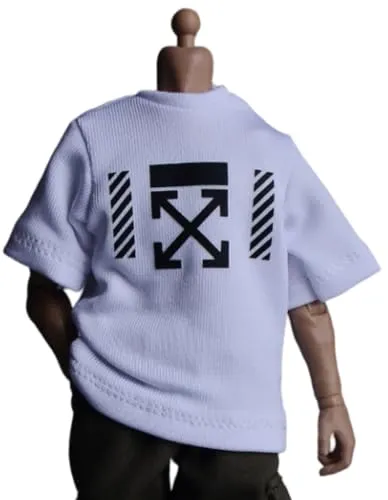 HiPlay Figure Doll Clothes: T-Shirt for 6-inch Collectible