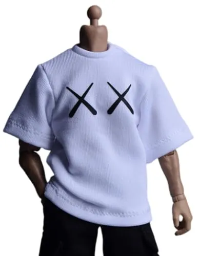 HiPlay Figure Doll Clothes: T-Shirt for 6-inch Collectible