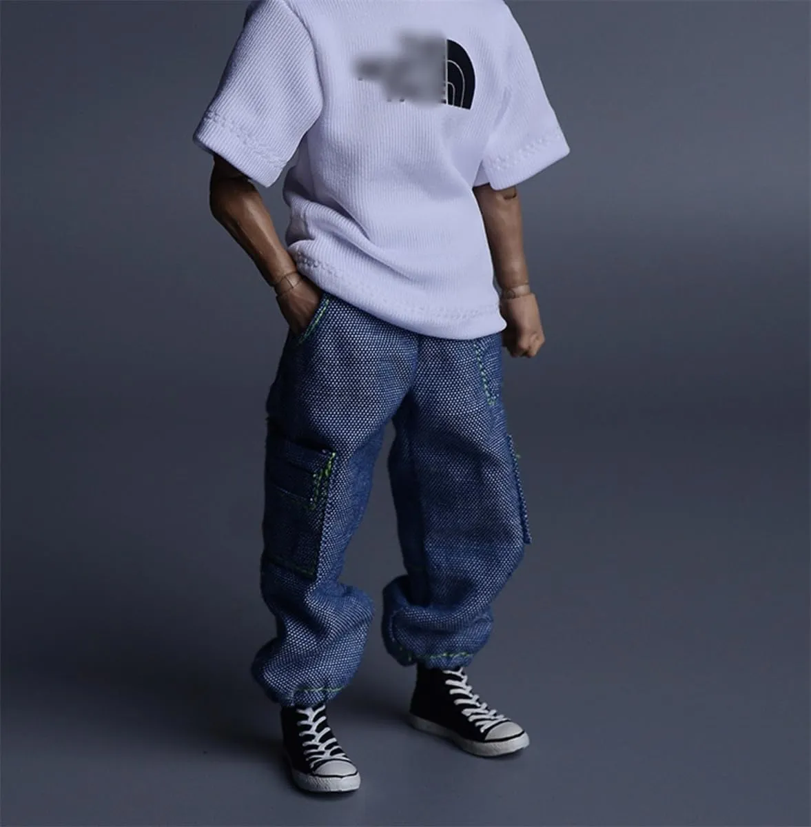 HiPlay Figure Doll Clothes: T-Shirt for 6-inch Collectible