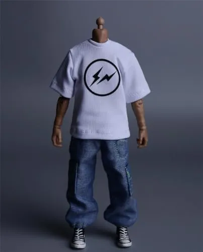 HiPlay Figure Doll Clothes: T-Shirt for 6-inch Collectible