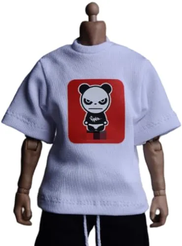 HiPlay Figure Doll Clothes: T-Shirt for 6-inch Collectible