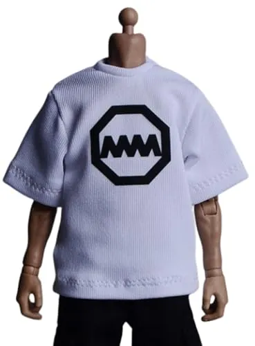 HiPlay Figure Doll Clothes: T-Shirt for 6-inch Collectible