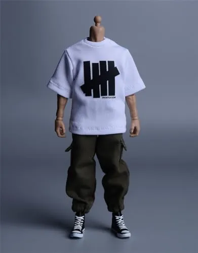 HiPlay Figure Doll Clothes: T-Shirt for 6-inch Collectible