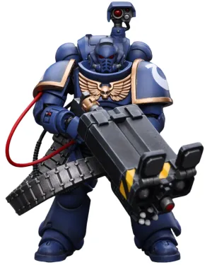 HiPlay JoyToy 40K Collectible Figure: Ultramarine Castellan Launcher Super Krak 1:18 Scale Action Figures (Castellan Launcher Super Krak JT8810)