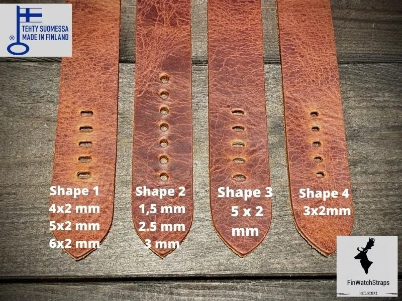 HOLES SHAPE CUSTOMISATION for your own buckle use