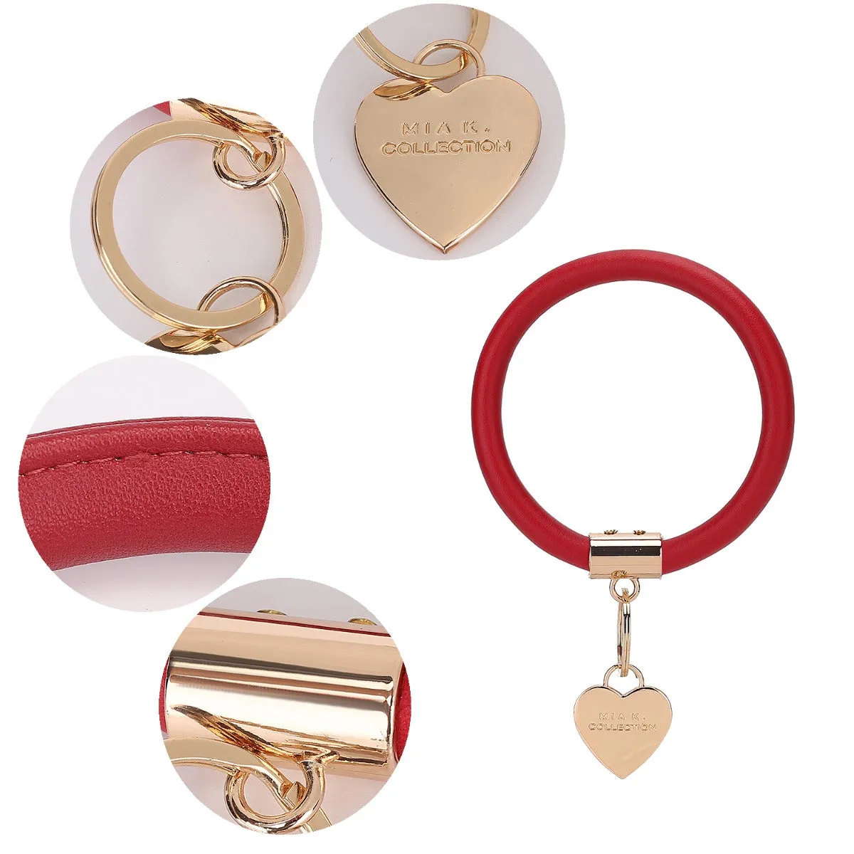 Jasmine Bangle Bracelet Keyring Set