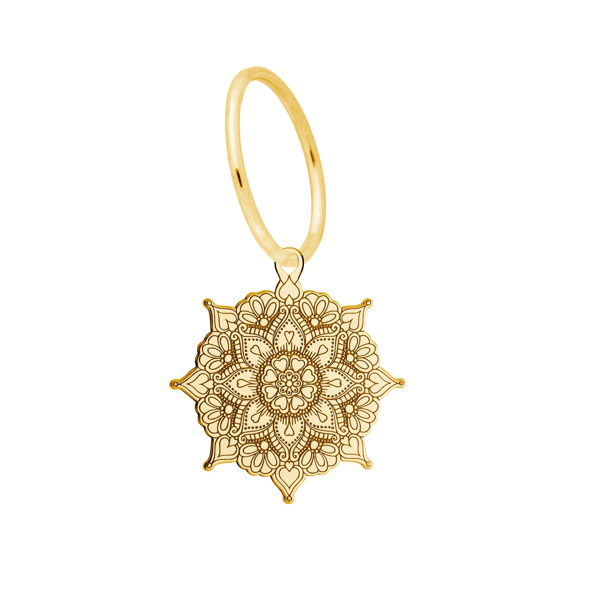 Mandala Single Earring