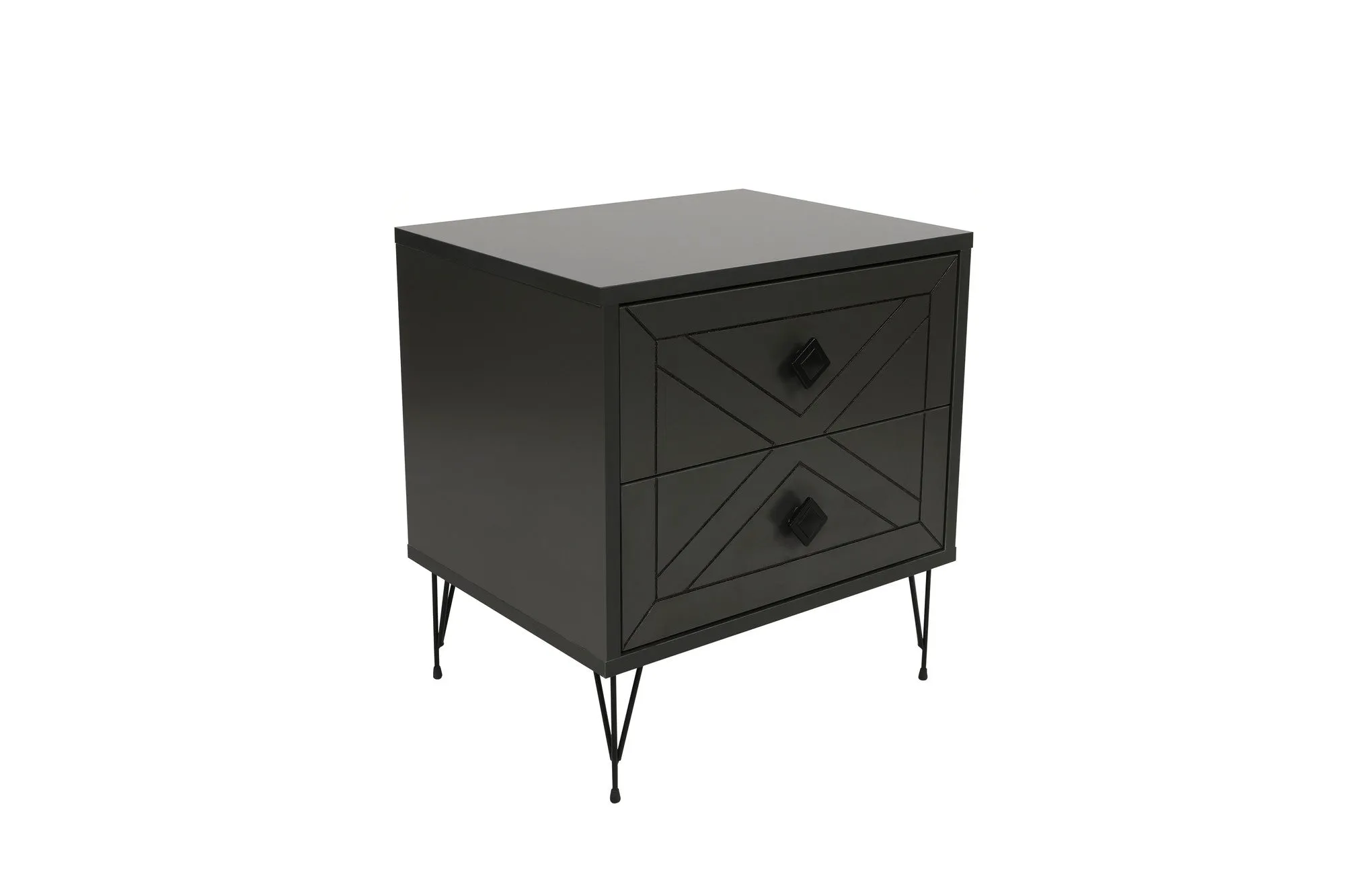 Nightstand Luna - Anthracite