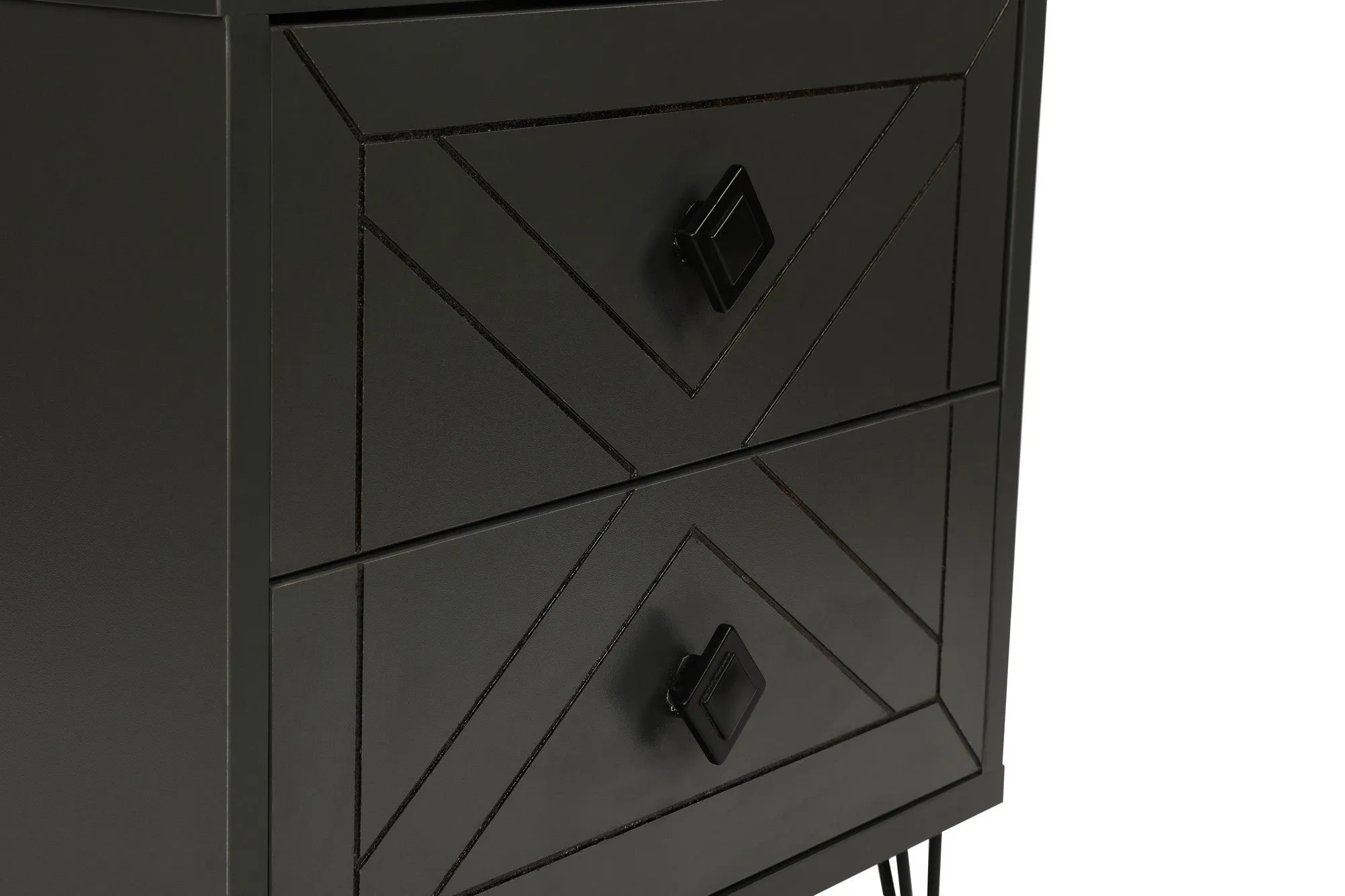 Nightstand Luna - Anthracite