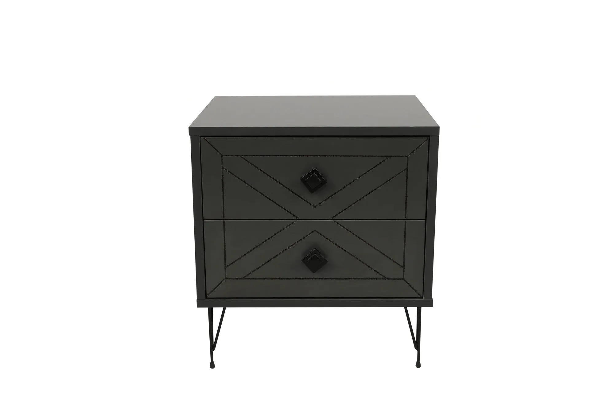 Nightstand Luna - Anthracite