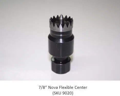 NOVA Drive Point Centers - 1/2"; 7/8"; 1 1/4"