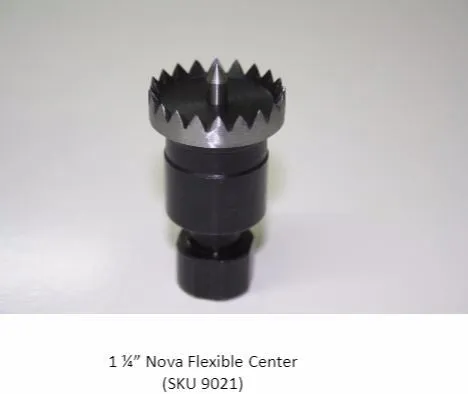 NOVA Drive Point Centers - 1/2"; 7/8"; 1 1/4"