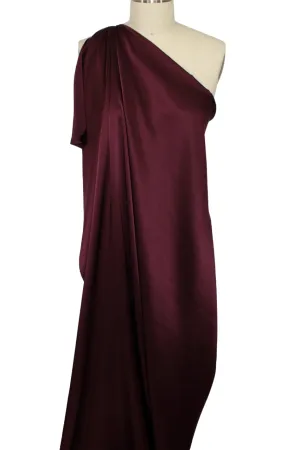 Randi Rahm Silk Charmeuse - Cabernet