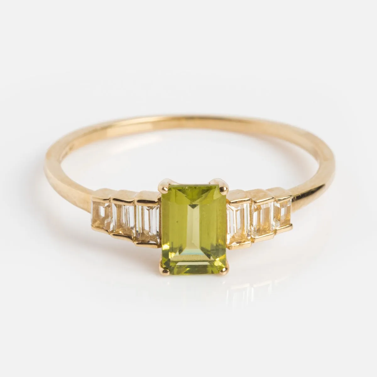 Solid Gold 2024 August Capsule Classic Peridot Ring