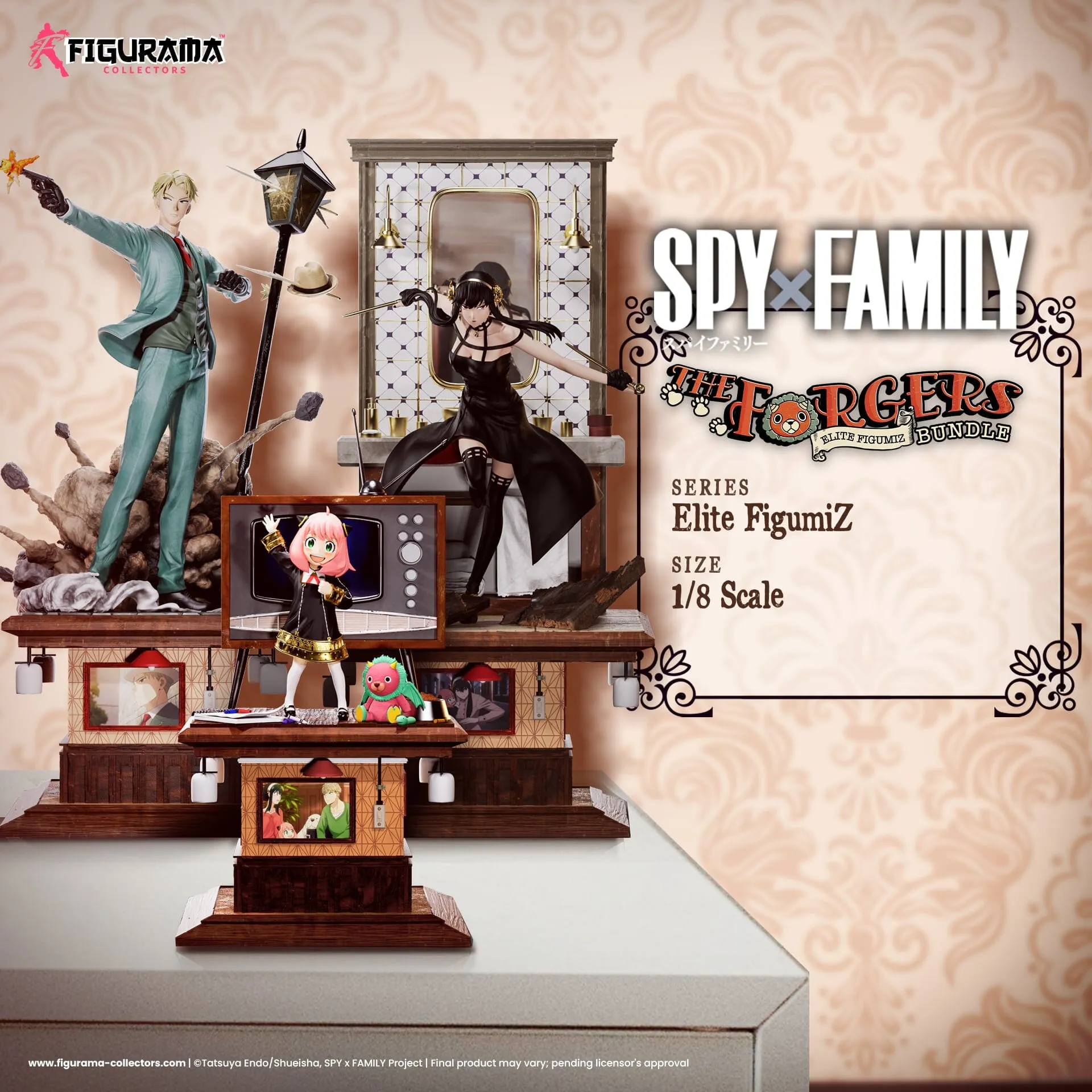 Spy X Family Elite Figumiz Statues - Anime Figure