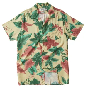 Vintage Hawaiian Camp Collar Shirt - Batik Reinvented